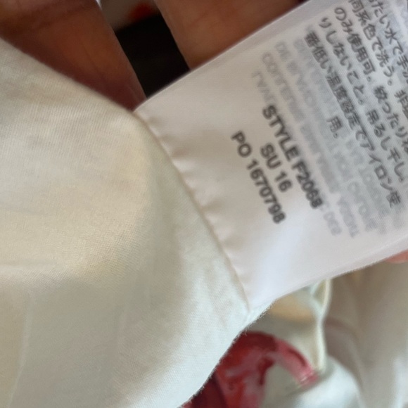 J Crew Pleated Midi Skirt in Flamingo Print size 14 - Picture 7 of 8